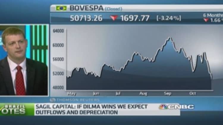 Brazilian markets pricing in Rousseff win: Pro