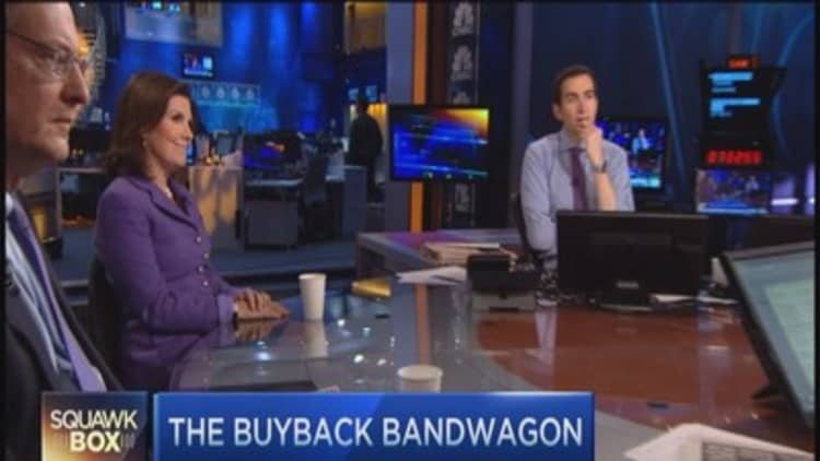 Buyback blues hit the Street