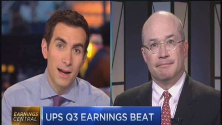 UPS Q3 earnings beat