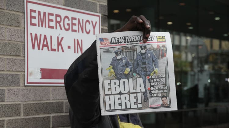 Ebola in the US: A timeline