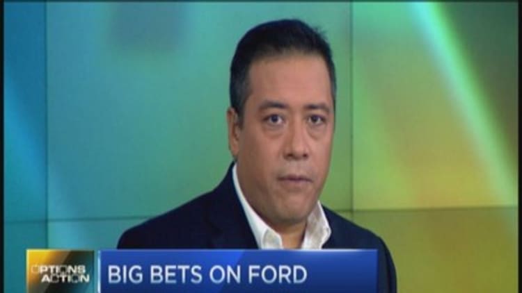 Traders bet on Ford