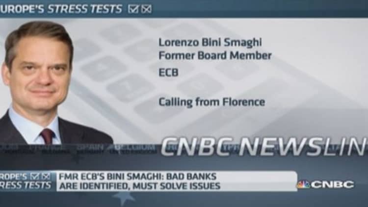 Not in ECB's interest to be soft on banks: ex-ECB member