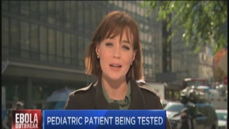 NYC hospital tests child for Ebola