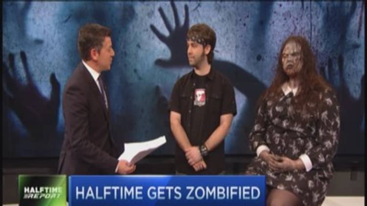 CNBC turns intern into zombie