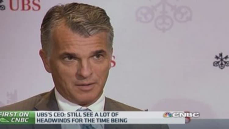 Stress tests 'credible and tough': UBS CEO