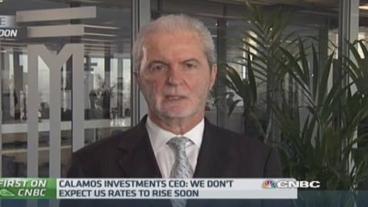 Growth stocks will outperform: Calamos Investments CEO