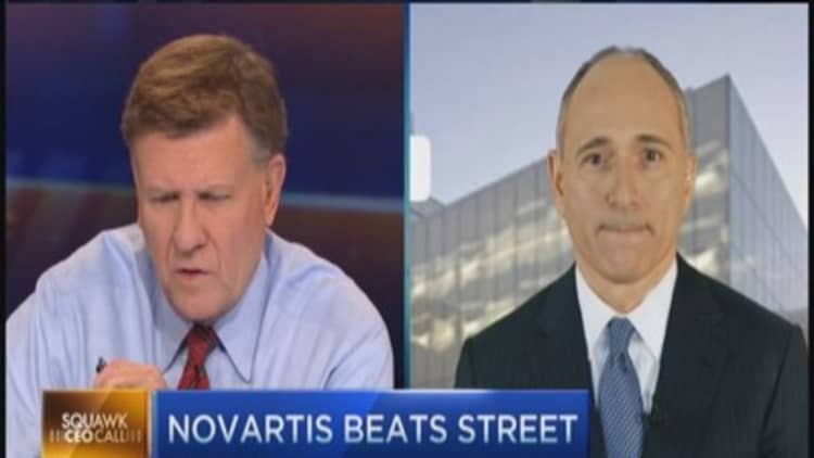 Novartis CEO on big pharma pipeline 