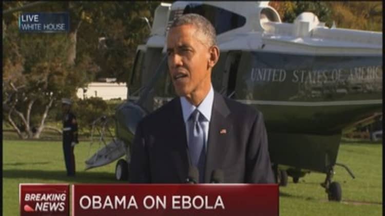 Pres. Obama: Ebola progress in Liberia