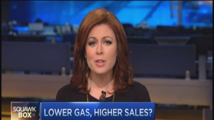 Will lower gas prices drive small biz sales?