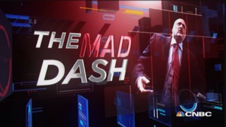 Cramer's Mad Dash: TASER rises