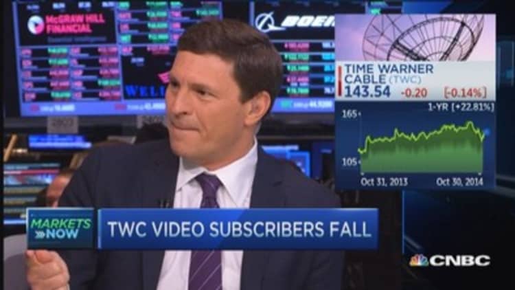 TWC loses video subscribers