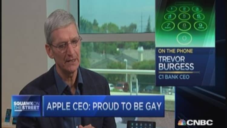 Burgess: Tim Cook can be tremendous force for change