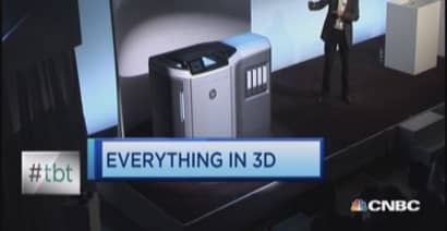TBT: Hewlett-Packard's 3D printer