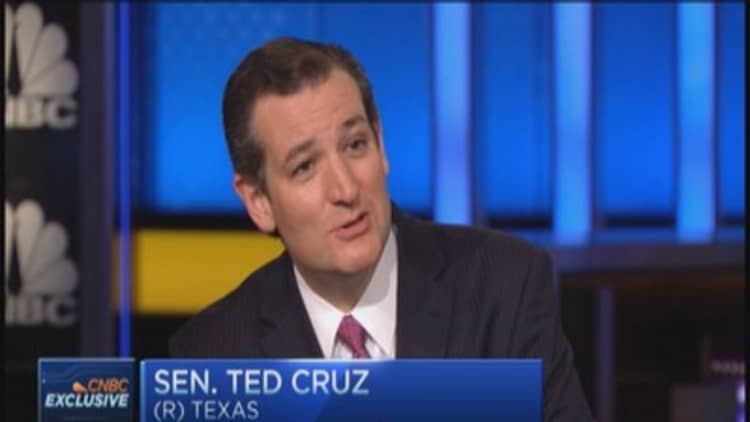 Ted Cruz on Tim Cook: 'Those are his personal choices'
