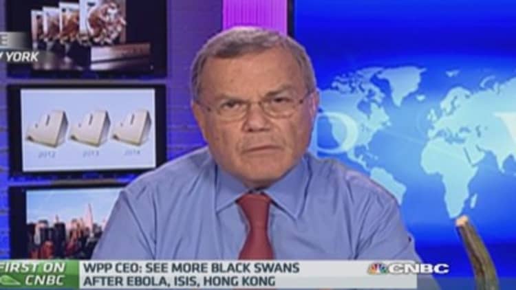 Business good but 'Black Swans' weigh: WPP CEO