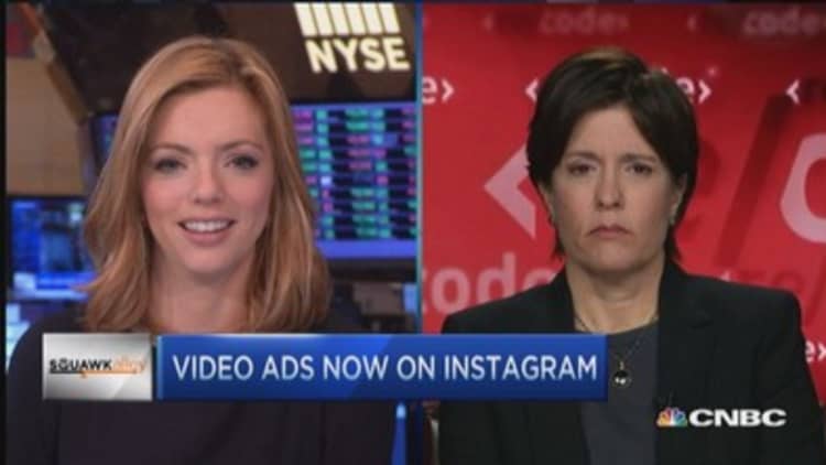 Video ads now on Instagram