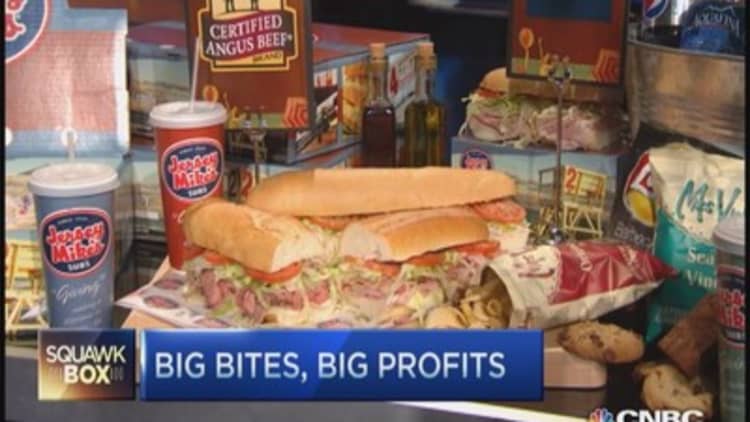 Jersey Mike's appetite for growth 