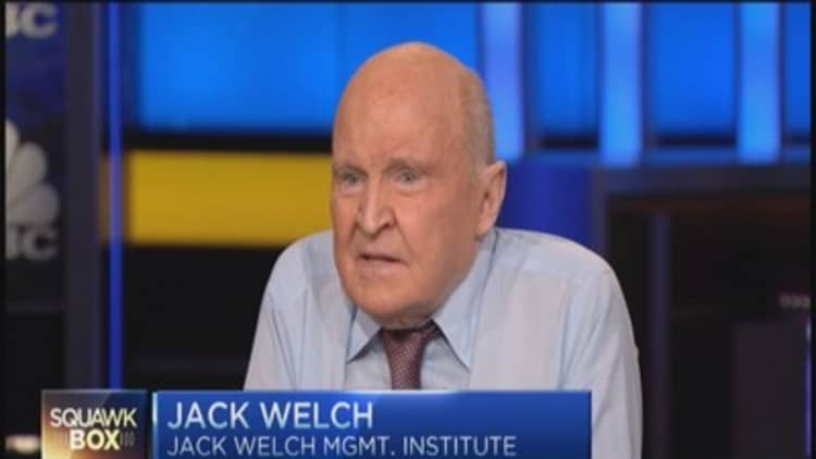 Getting to 4% economy: Welch