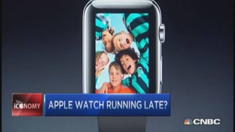 Apple takes time with watch