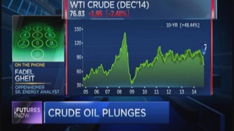 Top oil analyst: Crude could fall to $60