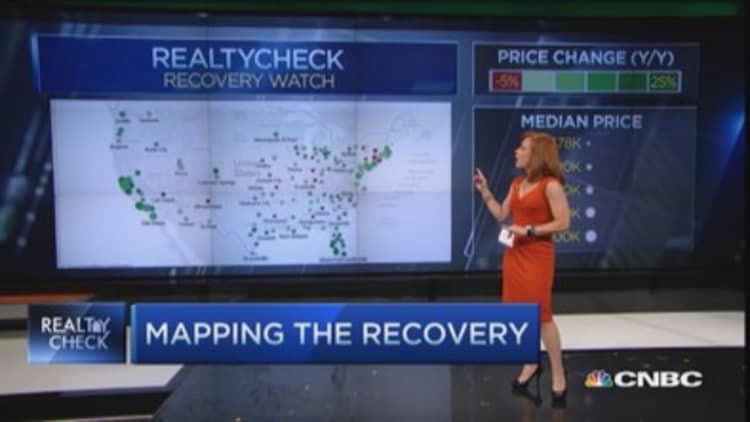 Real-time look at real estate recovery