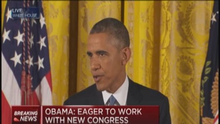 Time to take care of business: Pres. Obama