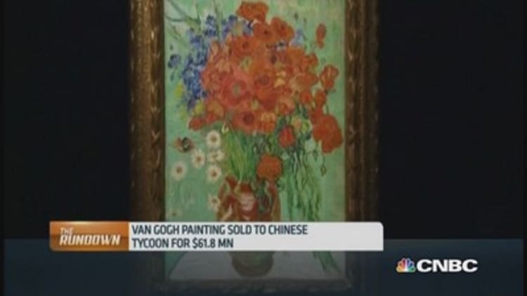 China mogul spends $62 million on painting