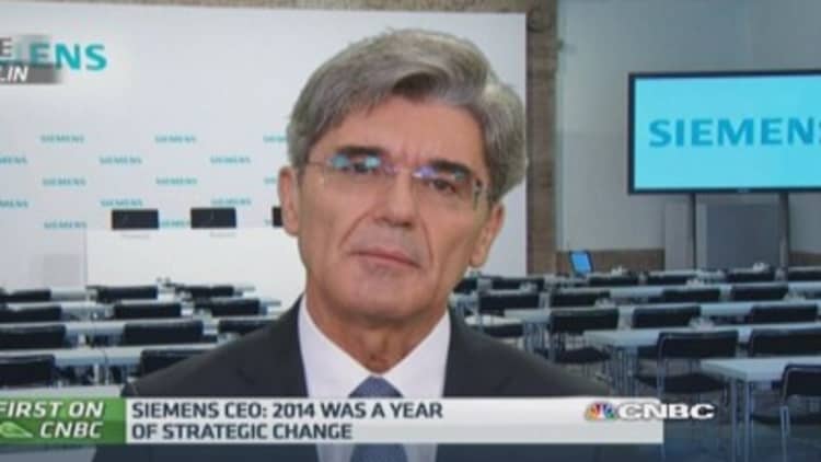Acquisitions show US focus: Siemens CEO
