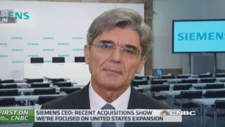 Siemens CEO on Germany slowdown