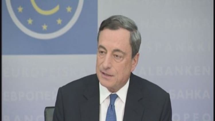 'It's normal to disagree': Draghi on reports of ECB rift