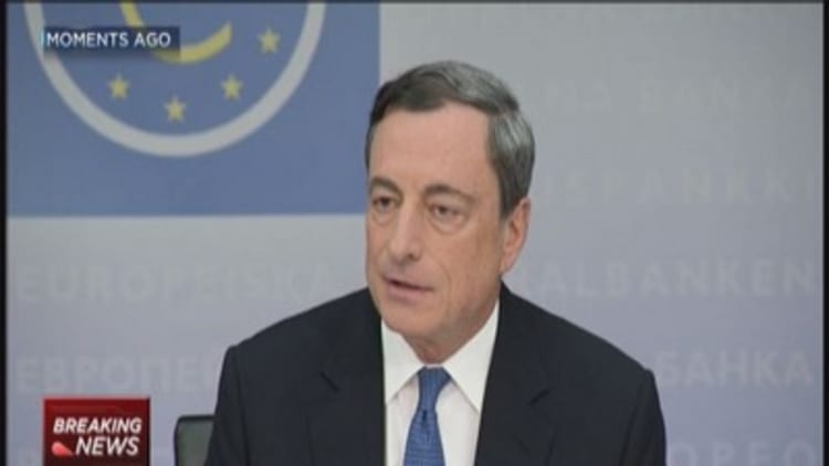 Draghi: Council committed to unconventional measures
