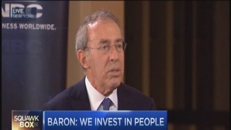 Baron's biggest profit? Charles Schwab