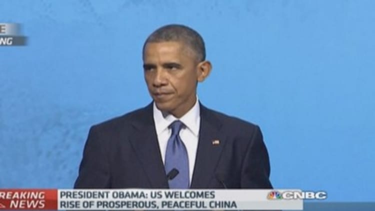 China should create level playing field for companies: Obama