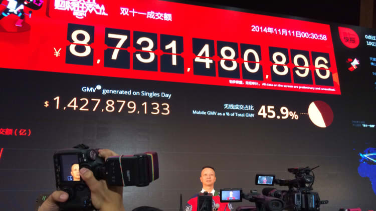Alibaba: 'Singles' Day' by the numbers