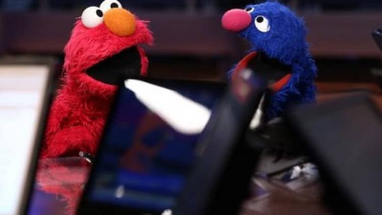 Elmo & Grover celebrate 'Sesame Street'