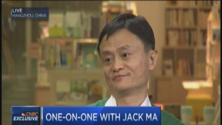 Jack Ma: Being rich is 'great pain'