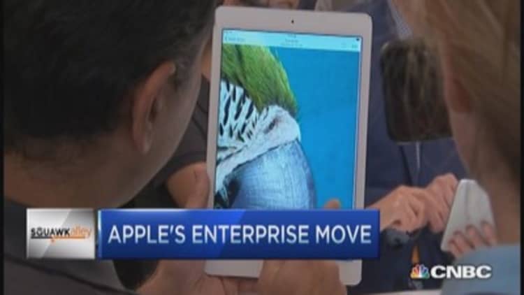 Apple's enterprise play