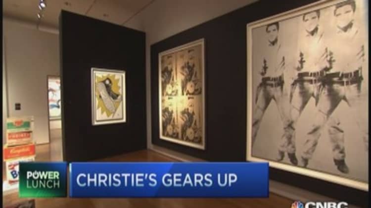 Christie's auction: Blockbuster art sales