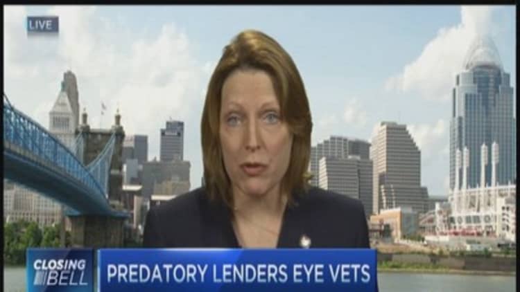 Stopping predatory lenders who target military