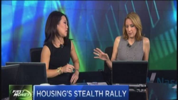 Housing's rally & the undercover catch-up trade