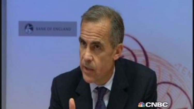 BoE's Carney on EBC policy and Europe 'stagnation'