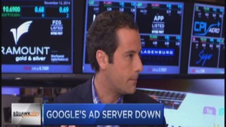 Google outage: Ads grind to halt