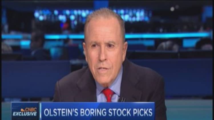 Olstein's boring stock picks