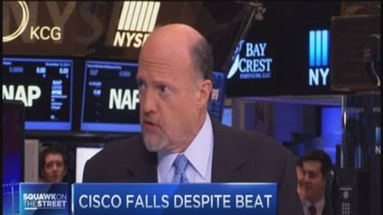 Cramer: Do not sell Cisco