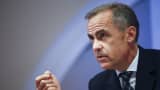 Mark Carney, governor of the Bank of England, at the bank's quarterly inflation report news conference in London, on Wednesday, Aug. 13, 2014.