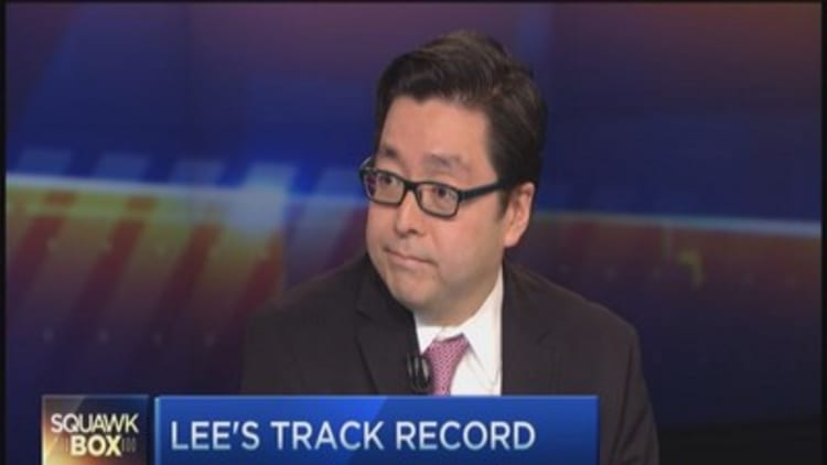 Bull market only mid-cycle: Tom Lee
