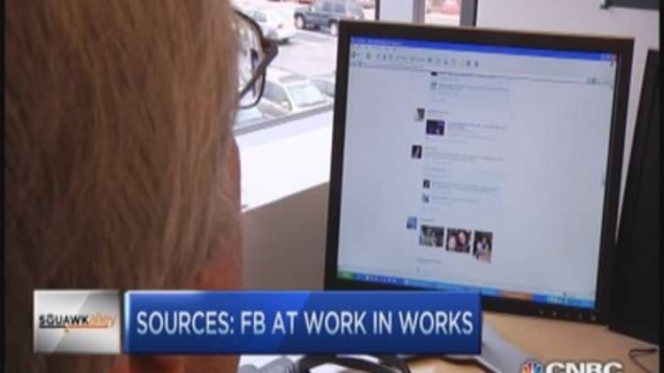 'Facebook at Work' brand unclear: Pro