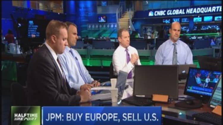 JPM: Buy Europe, sell US