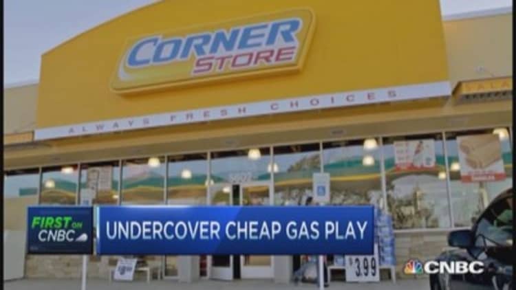 Undercover cheap gas play: CST