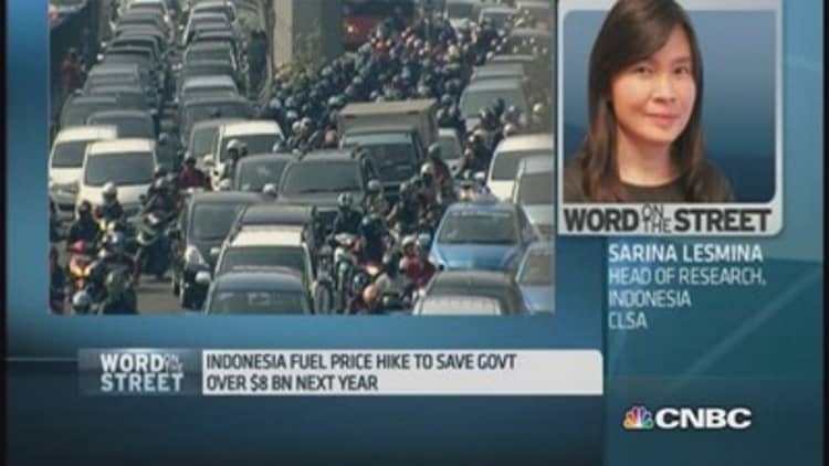 Who benefits from Indonesia's fuel subsidy cut?
